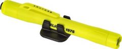 1975 Flashlight, With Helmet Bracket, 2 AAA, LED, Yellow, Ex-Proof, Class 1,2,3 D1,, PELICAN (019750-0100-245)