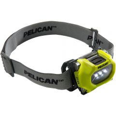 2745 Headlamp, LED, Yellow,3AA, Class | Div 1/IECEX IA, Lumen 33/17, PELICAN (027450-0103-245)