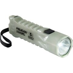 3315Pl Flashlight, 3AA, LED Photoluminescent, Lumen 160, Class I/Ii/Iii Div IECEX IA, PELICAN (033150-0103-247)