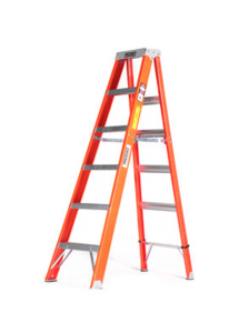 Step Ladder, 10 Feet, Rlfgs10 Fiberglass, Ridgid (76702)