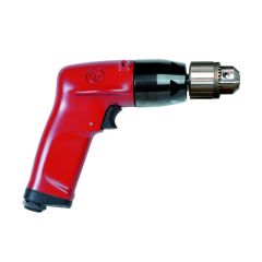 Drill, 3/8'' (10mm), Heavy Duty, Keyed Chuck, Pneumatic, CHICAGO PNEUMATIC (CP1117P26)